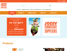 Tablet Screenshot of jozev.com